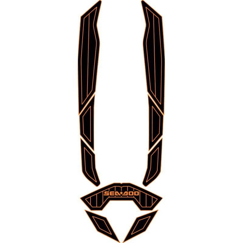 2021 Spark Trixx 3 - up Jet Ski Traction Mats - HJDECK