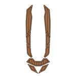 2021 Spark Trixx 3 - up Jet Ski Traction Mats - HJDECK