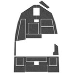 2021 Xpress H17 Foam Boat Decking Kits - HJDECK