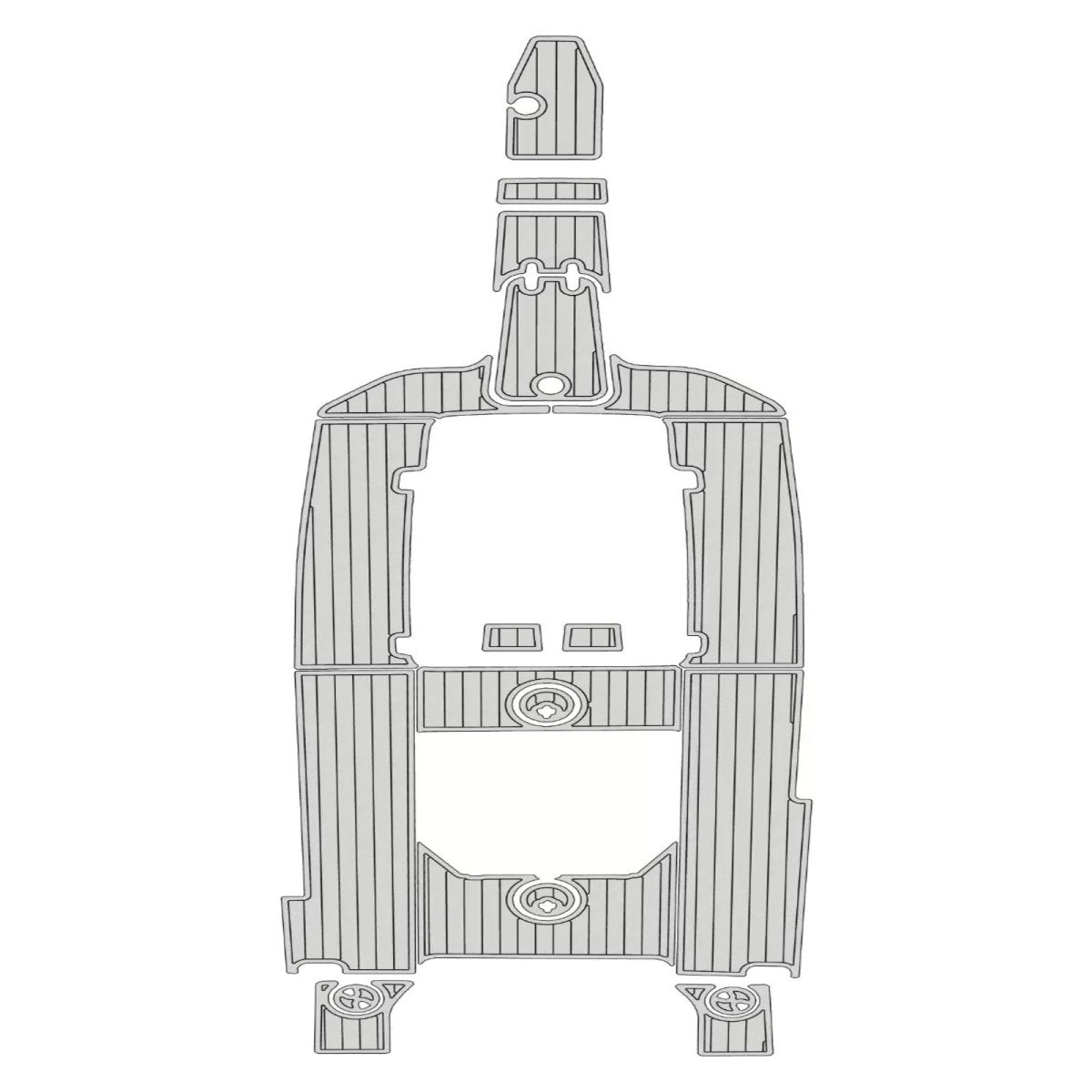 2022 - 2023 Sea Hunt Ultra 265 SE Pre Cut Boat Flooring EVA Foam Decking Kits - HJDECK