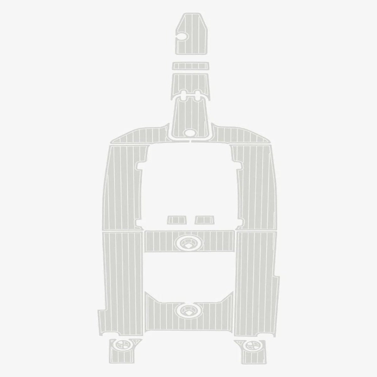 2022 - 2023 Sea Hunt Ultra 265 SE Pre Cut Boat Flooring EVA Foam Decking Kits - HJDECK