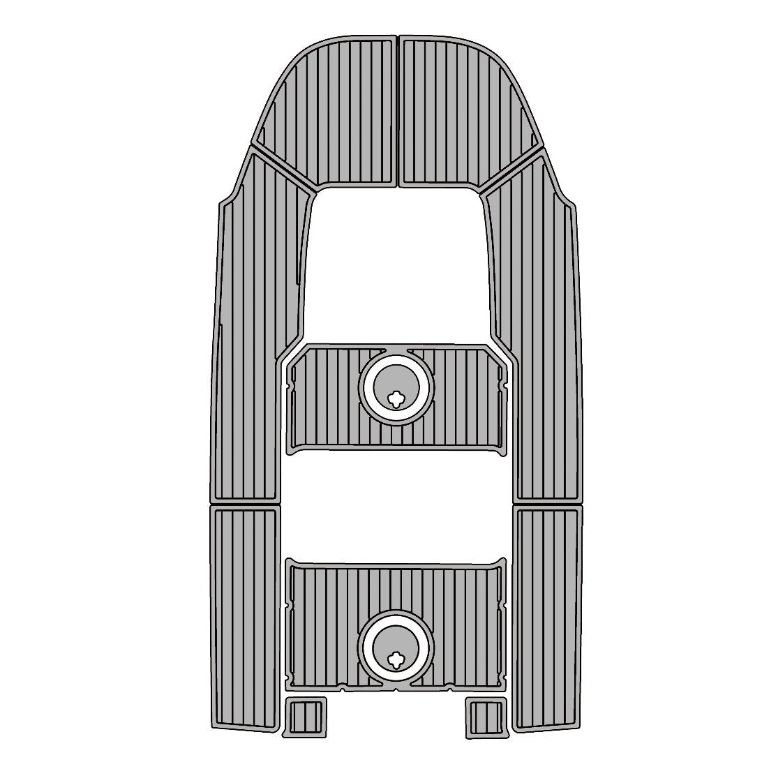 2022 Boston Whaler 170 Montauk EVA Foam Boat Deck Flooring Marine Decking - HJDECK