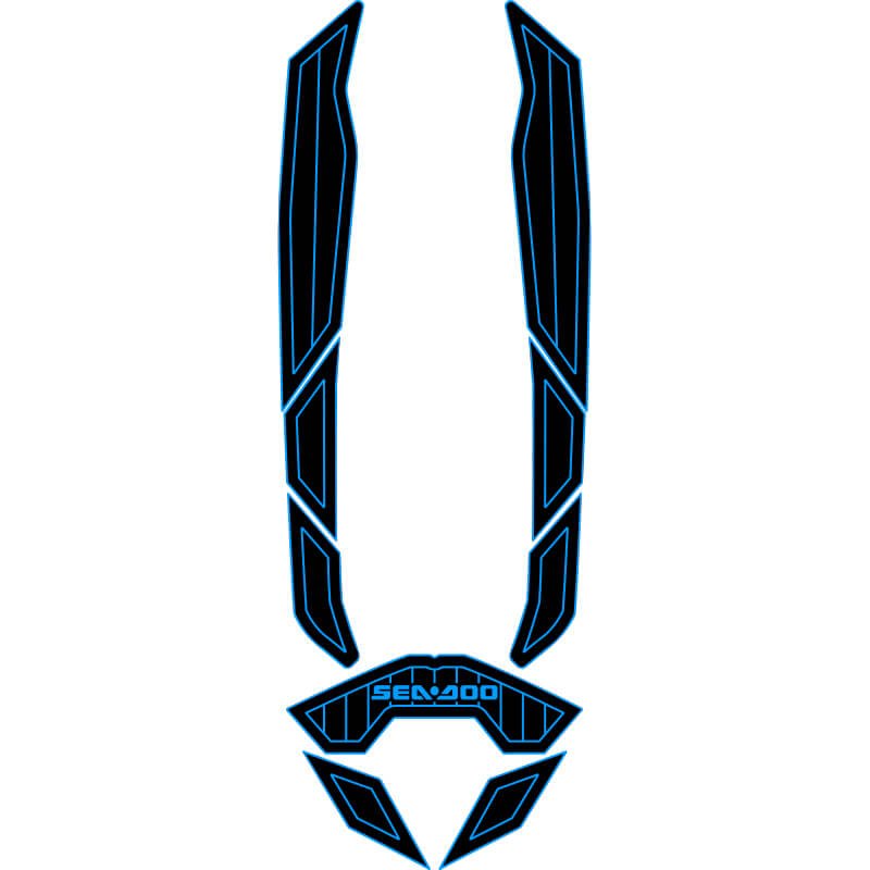 2022 Seadoo Spark 3 Sitter Jet Ski Traction Mats EVA Foam Boat Flooring Kits - HJDECK