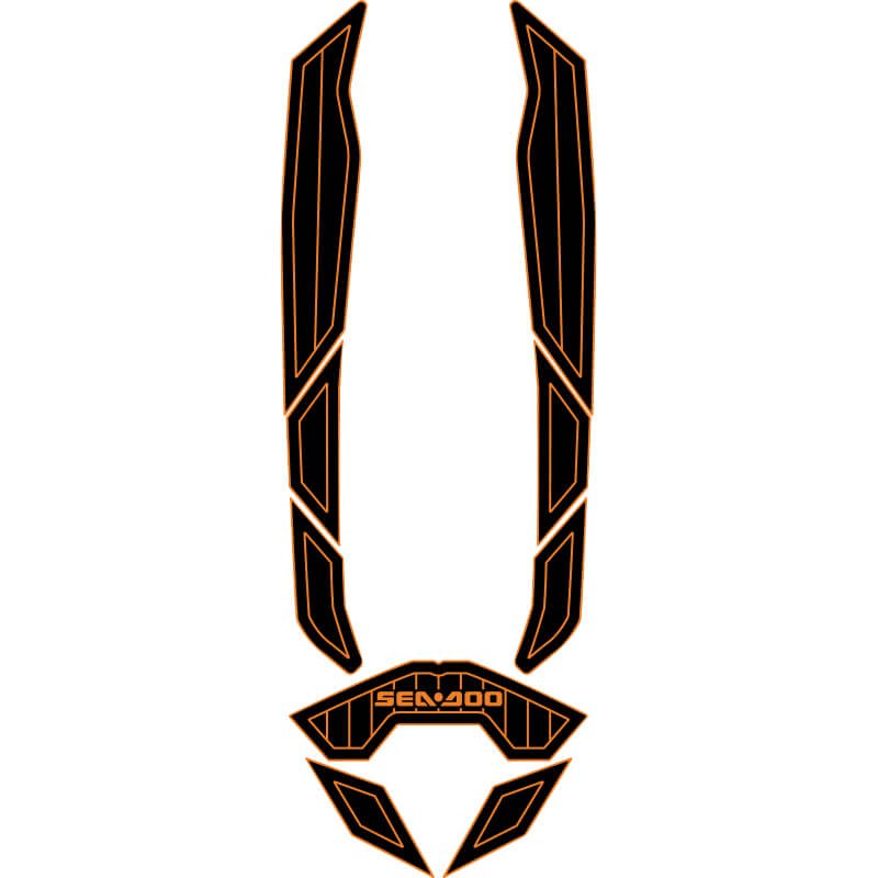 2022 Seadoo Spark 3 Sitter Jet Ski Traction Mats EVA Foam Boat Flooring Kits - HJDECK