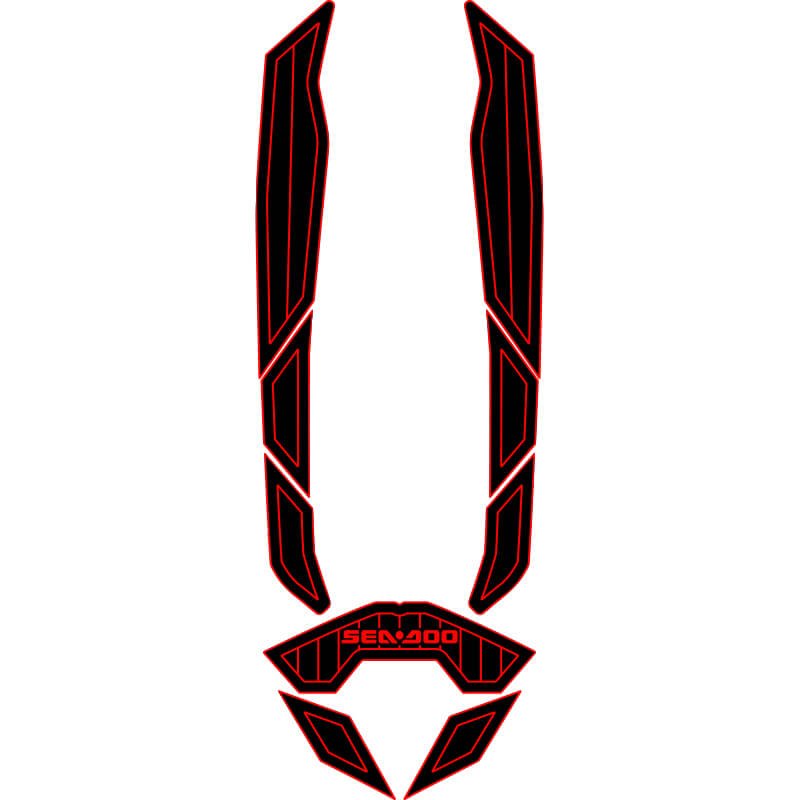 2022 Seadoo Spark 3 Sitter Jet Ski Traction Mats EVA Foam Boat Flooring Kits - HJDECK