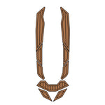 2022 Seadoo Spark 3 Sitter Jet Ski Traction Mats EVA Foam Boat Flooring Kits - HJDECK