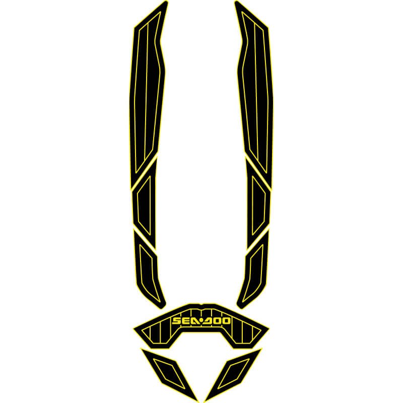 2022 Seadoo Spark 3 Sitter Jet Ski Traction Mats EVA Foam Boat Flooring Kits - HJDECK