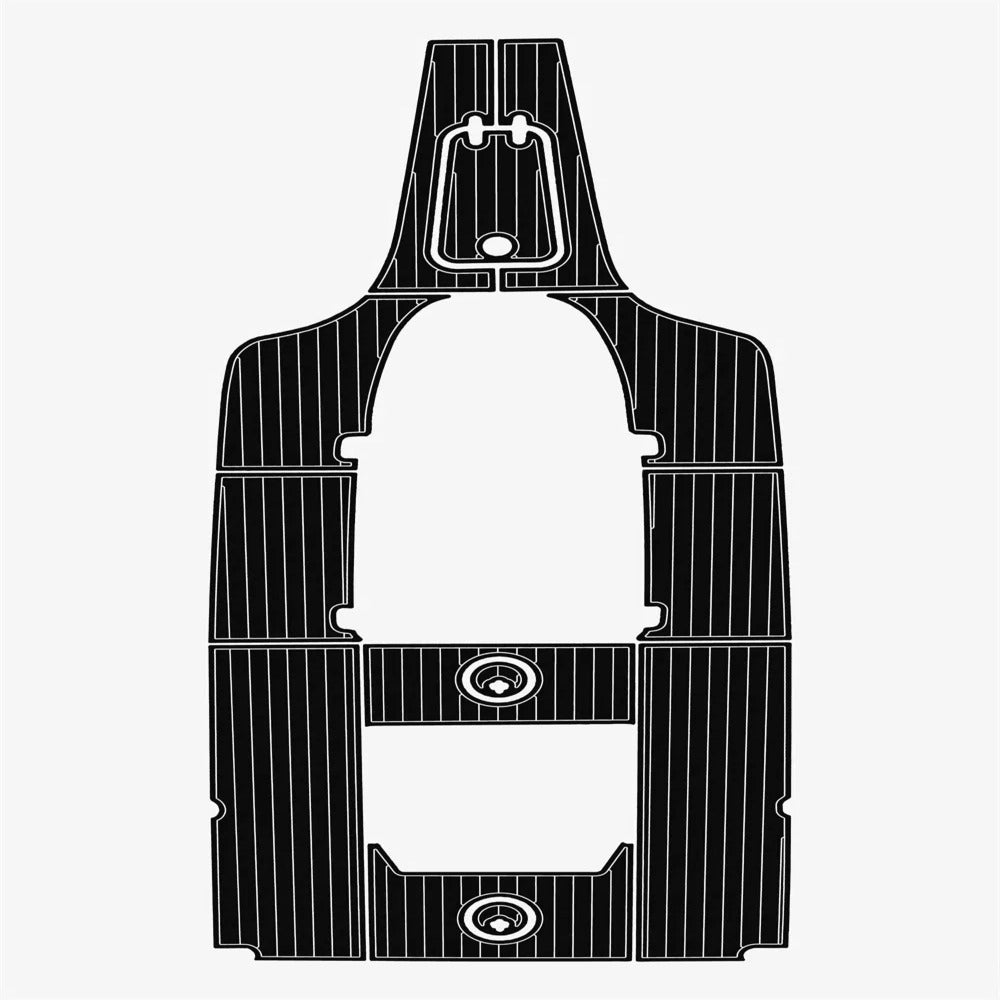 2023 - 2024 Sea Hunt Escape 28 Pre Cut Boat Flooring 3M Adhesive - HJDECK