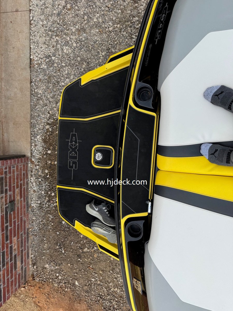 2023 Axis T235 EVA Foam Faux Teak Boat Deck Mats Flooring Marine Decking - HJDECK