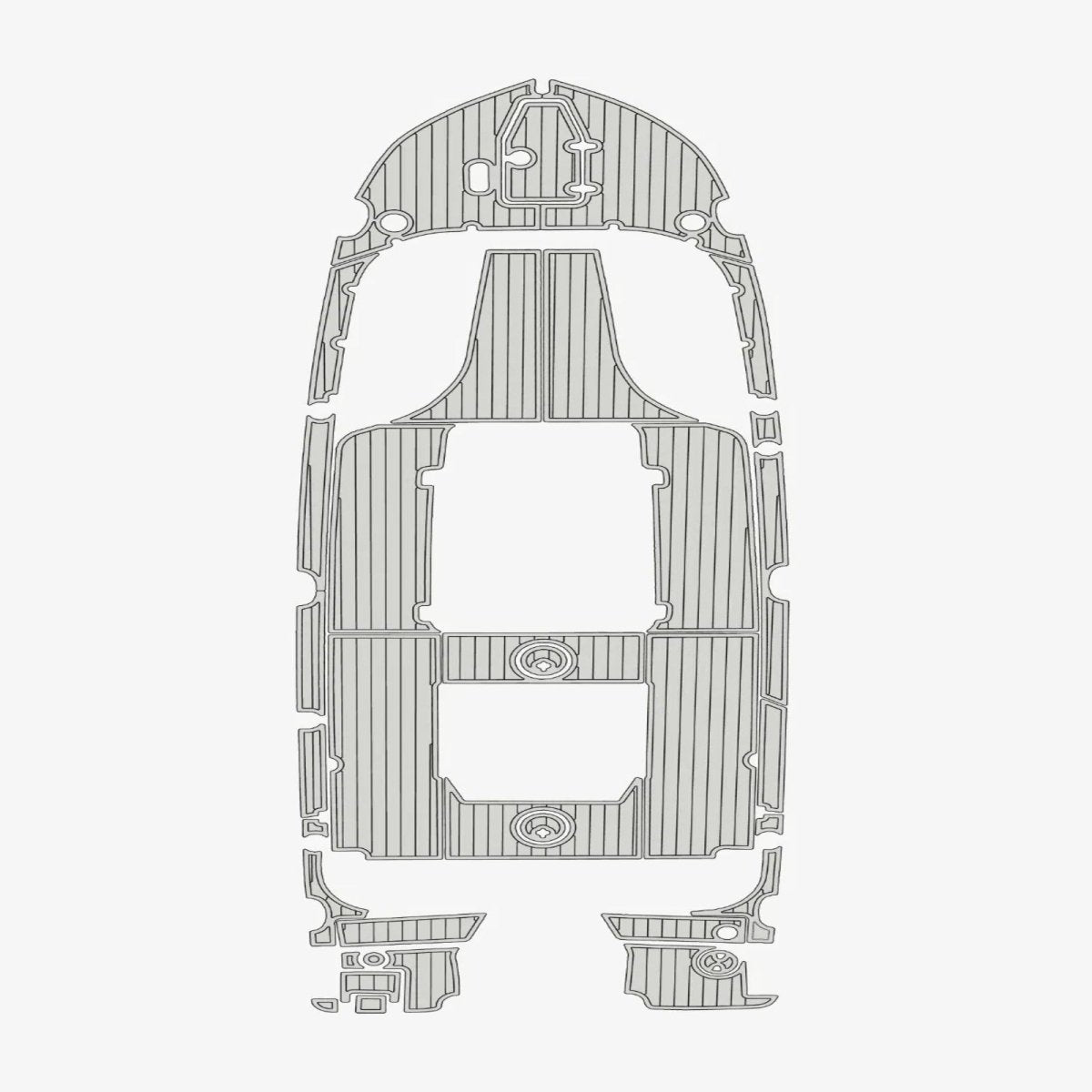 2023 Sea Hunt Escape 25 Boat Foam Flooring Kits - HJDECK