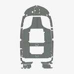 2023 Sea Hunt Escape 25 Boat Foam Flooring Kits - HJDECK