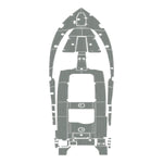 2023 Sea Hunt Gamefish 30 Boat Foam Flooring Kits - HJDECK