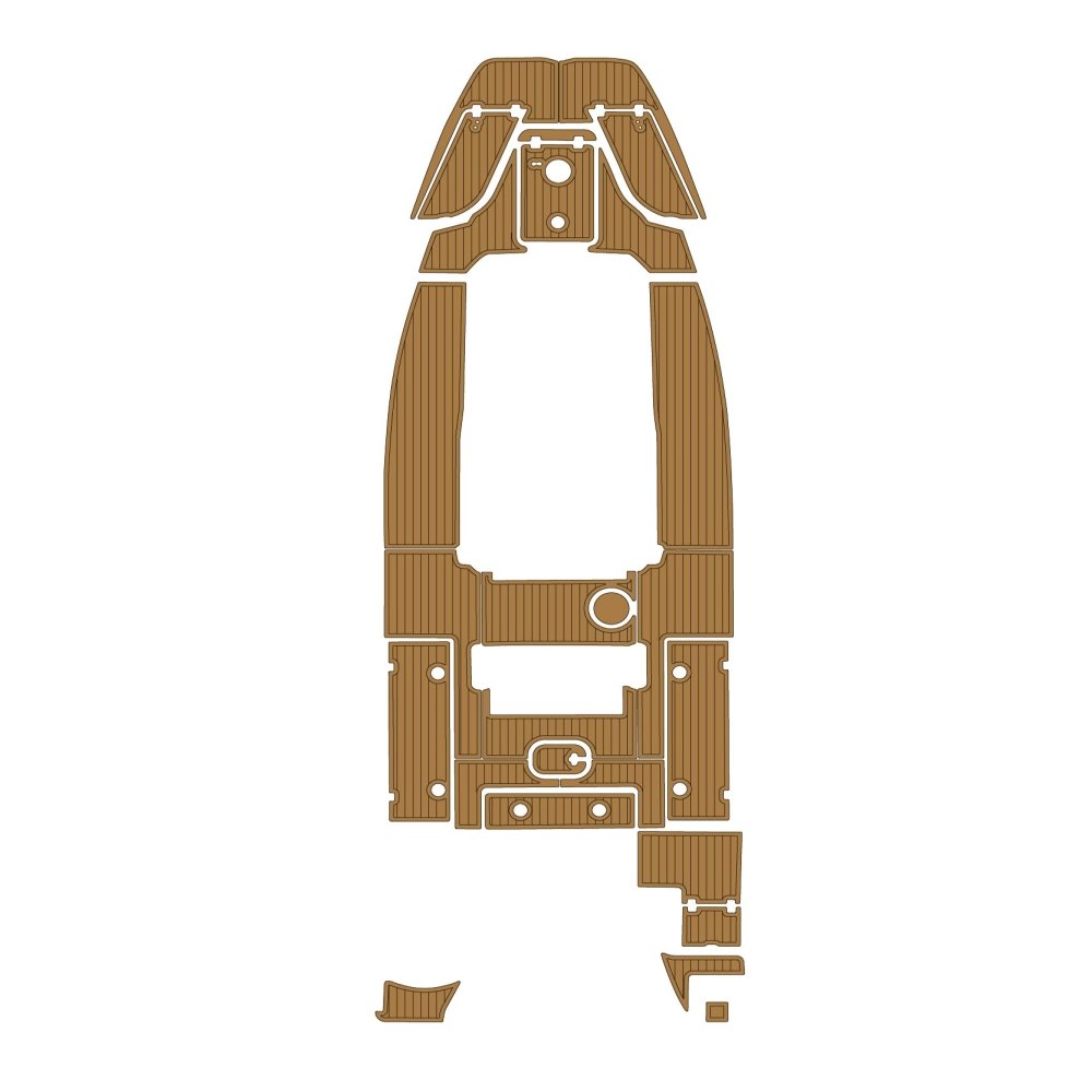 2024 Sea Fox 268 Commander Cockpit & Swim Platform EVA Foam Decking Kits - HJDECK