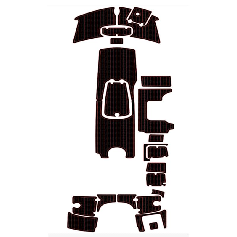 2025 - 2026 Tahoe 2150 Cockpit & Swim Deck 6mm EVA Foam Boat Flooring Kit - HJDECK