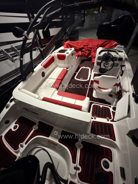 2025 - 2026 Tahoe 2150 Cockpit & Swim Deck 6mm EVA Foam Boat Flooring Kit - HJDECK