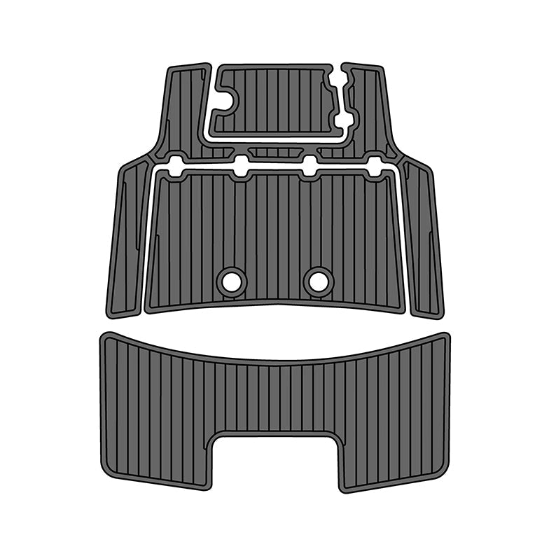 2025 Mako Pro Skiff 15 EVA Foam Boat Deck Flooring Kit - HJDECK