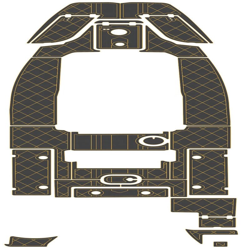 2025 Sea Fox 268 Commander EVA Foam Boat Decking Kits - HJDECK