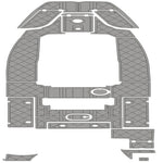 2025 Sea Fox 268 Commander EVA Foam Boat Decking Kits - HJDECK