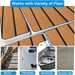 3M Boat Flooring EVA Foam Boat Decking 94.5"x45.2" - HJDECK
