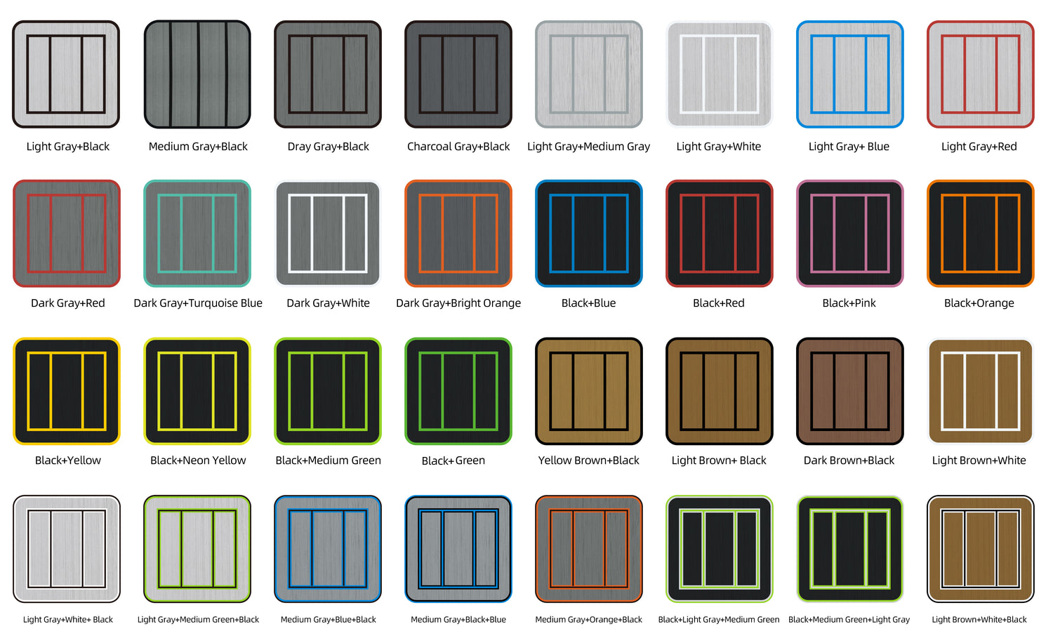 2009-2011 Rinker captiva 226 XL EVA Foam Boat Deck Flooring Kits