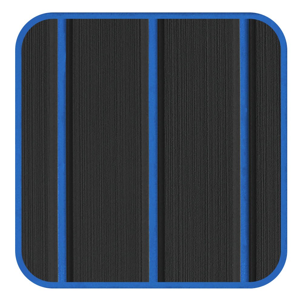 Bayliner 3488 Teak Boat Flooring Cockpit & Swim Step Mat 3M Adhesive - HJDECK