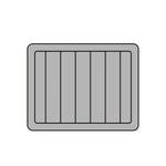 Bison 25 QT Cooler Pad - HJDECK