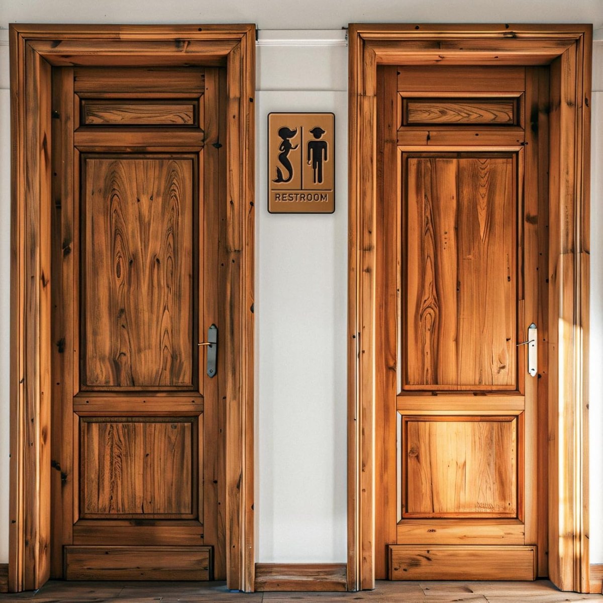 Boat Restroom Wall Sign - HJDECK