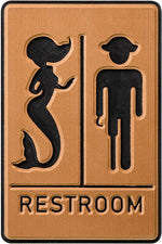 Boat Restroom Wall Sign - HJDECK