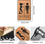 Boat Restroom Wall Sign - HJDECK