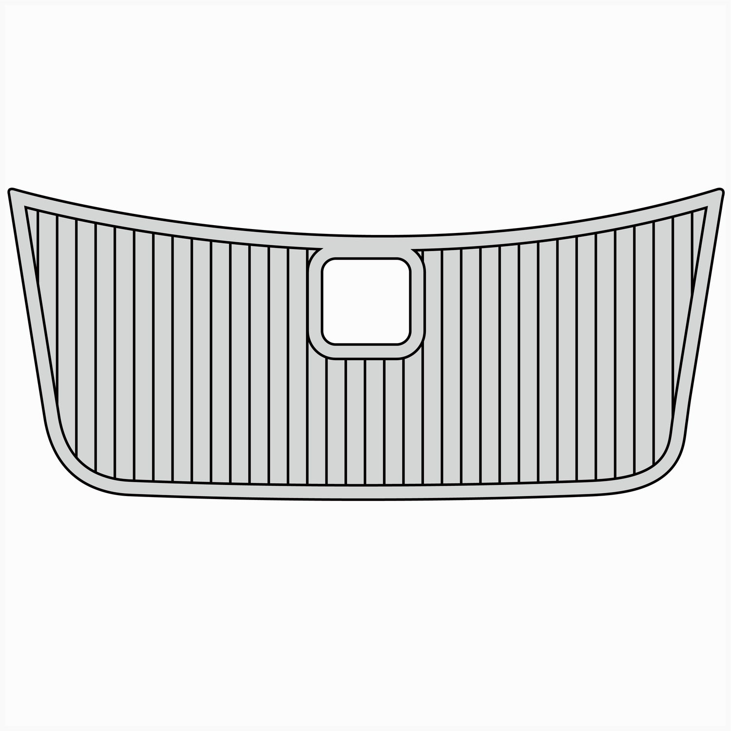 2006-2008 Malibu Wakesetter 247 Swim Platform Deck Mat Boat Flooring Marine Decking