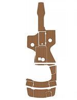 Chaparral 230 SSI EVA Foam Teak Deck Flooring Swim Step Mats - HJDECK