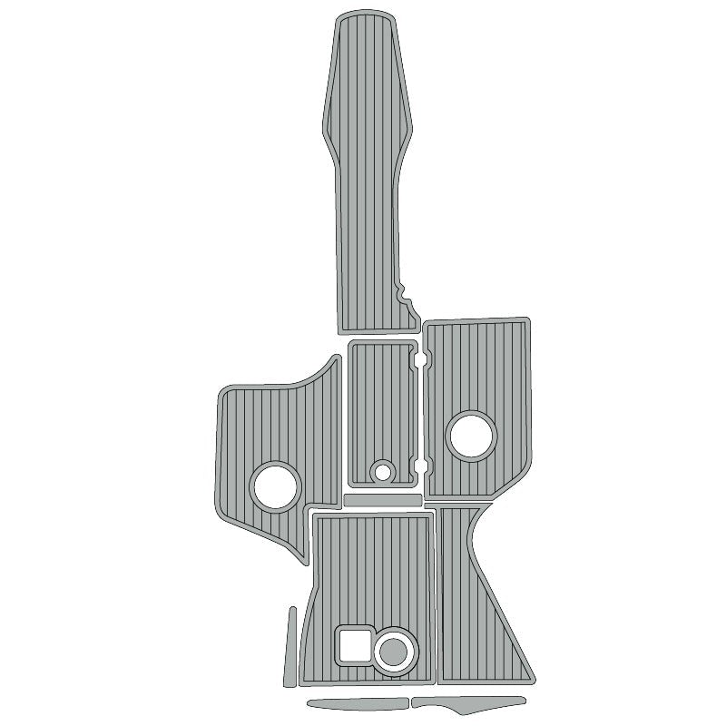 Chaparral 230 SSI EVA Foam Teak Deck Flooring Swim Step Mats - HJDECK