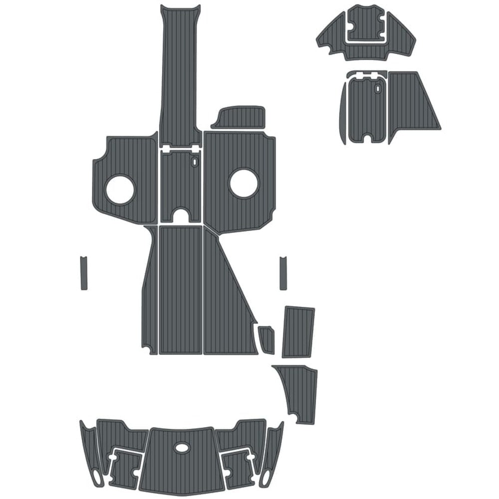 Chaparral 284 Sunesta EVA Foam Teak Deck Flooring Cockpit & Swim Step Mats - HJDECK