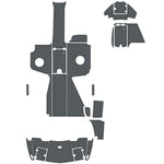 Chaparral 284 Sunesta EVA Foam Teak Deck Flooring Cockpit & Swim Step Mats - HJDECK