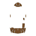 Chaparral 284 Sunesta EVA Foam Teak Deck Flooring Cockpit & Swim Step Mats - HJDECK
