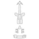 Chaparral H20 23 2019 EVA Foam Boat Floor Mat Swim Platform & Cockpit Pad - HJDECK