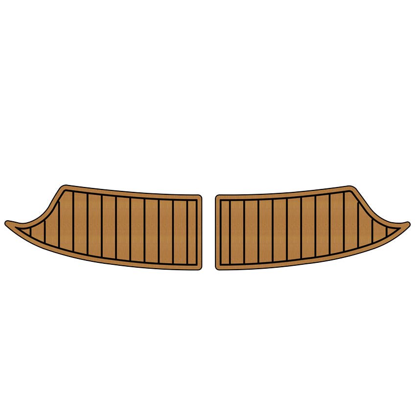 Cobalt 232 Swim Step Pad Boat Flooring Foam Deck Mats - HJDECK