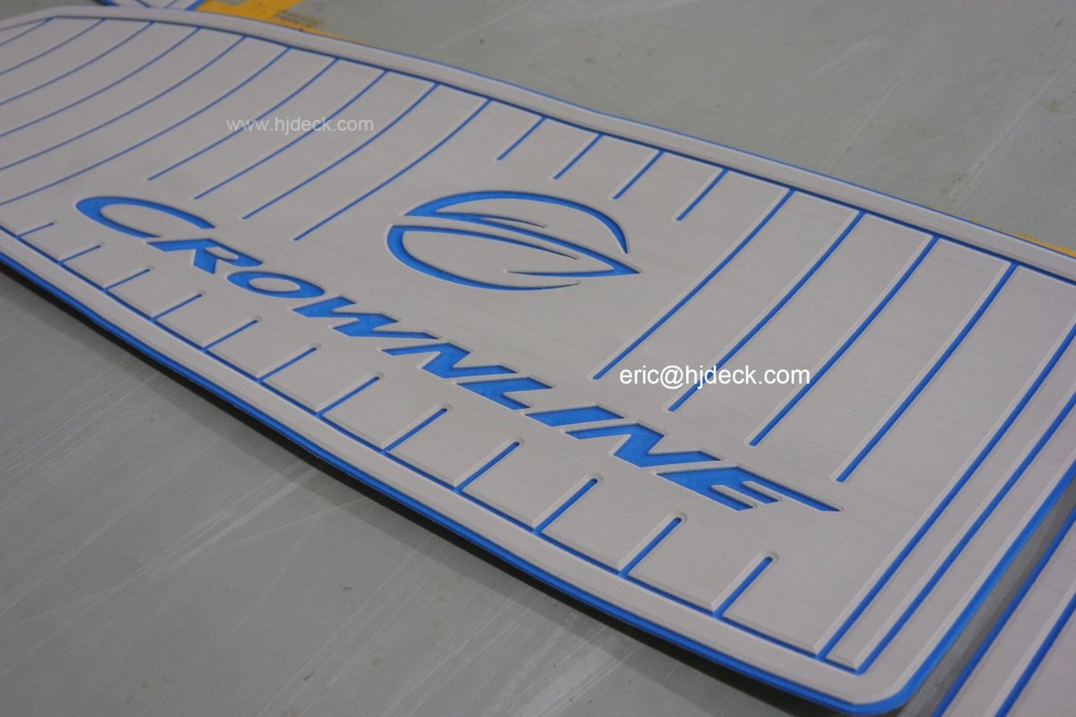 Crownline 185SS 2009 EVA Foam Faux Teak Boat Deck Mat Flooring Marine Decking - HJDECK