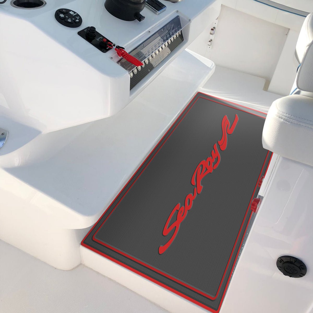 Custom Boat Helm Pad - HJDECK