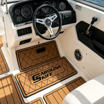 Custom Carolina Skiff Helm Station Pad - HJDECK