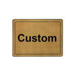 Custom Engraved Name Plate Pad for Boat - HJDECK