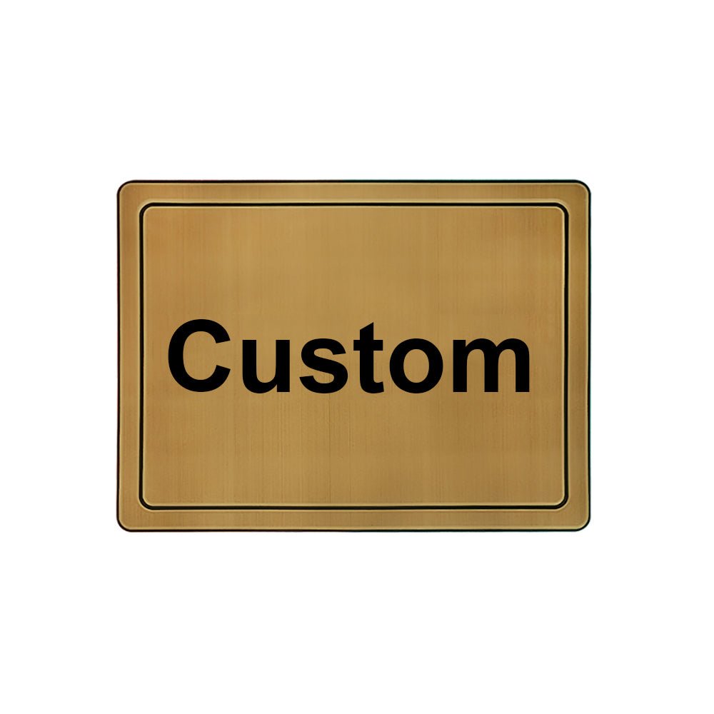 Customized Boat Name Plate Pad - HJDECK