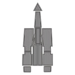 Eliminator 23 2008 EVA Foam Faux Teak Boat Deck Mat Flooring Marine Decking - HJDECK