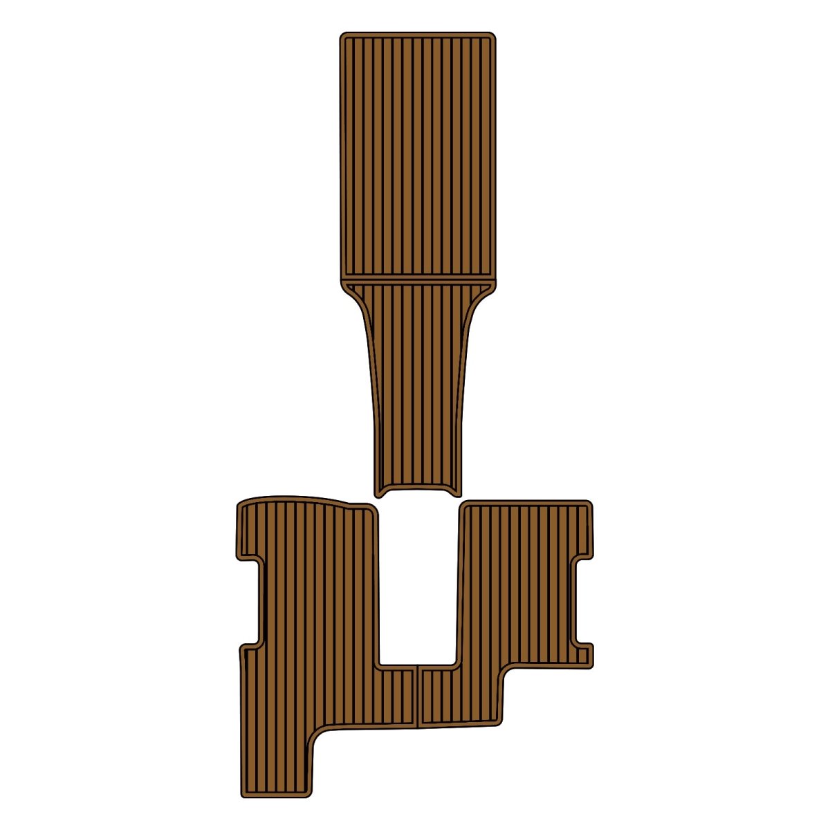 Essex 27 EVA Foam Faux Teak Boat Deck Marine Flooring - HJDECK