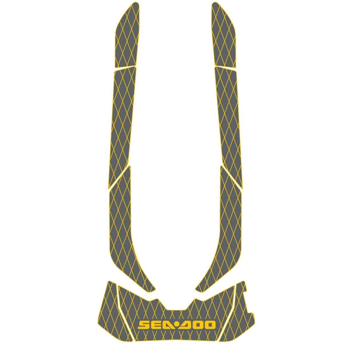 EVA Foam Jet Ski Traction Mats for 2011 - 2018 Sea - Doo GTI SE 130 - HJDECK