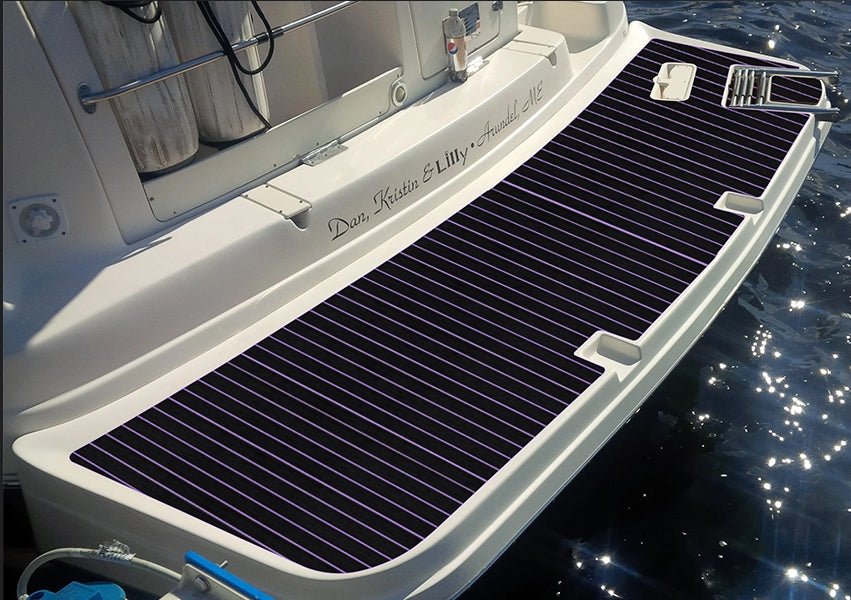 Faux Teak Boat Flooring - HJDECK