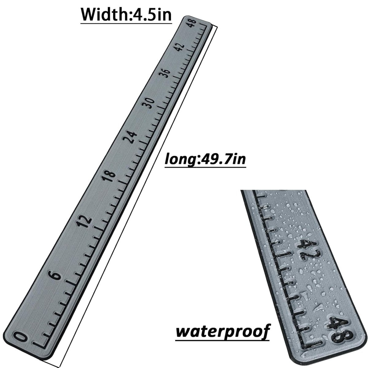 berkley adhesive fish ruler - 40 Inch Fishing Measuring Tape - Fish Measuring Tape | for Fishing Boat, Kayak, Cooler, Workbench This ruler features an L Fish Ruler for sale |