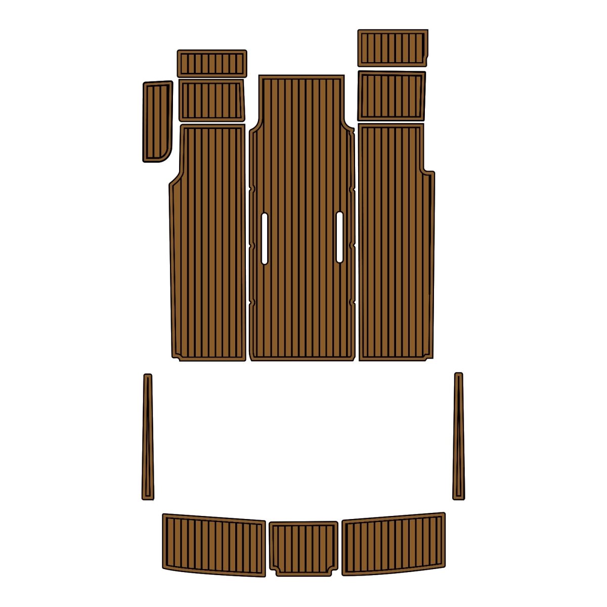 Formula Fastech 2004 EVA Foam Marine Flooring Cockpit Floor Pads - HJDECK