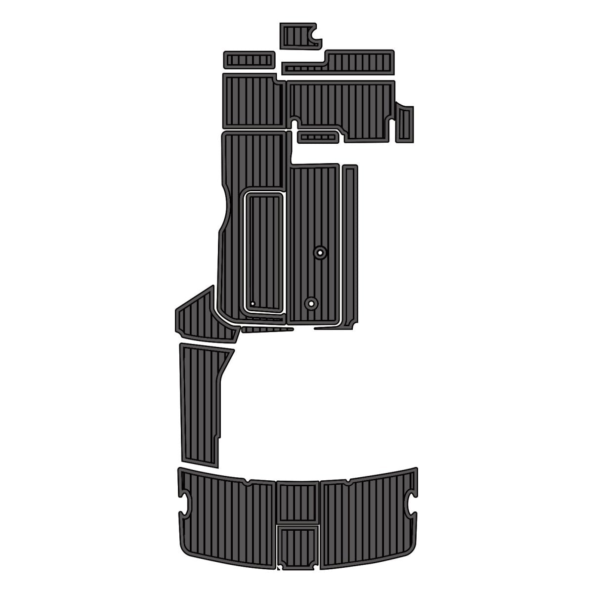 Formula SS330 EVA Foam Marine Flooring Cockpit Floor Pads - HJDECK