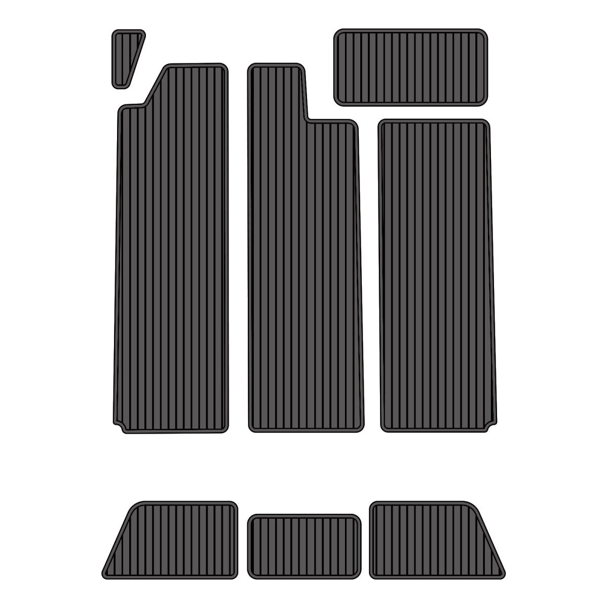 Fountain Lightning 38 2001 EVA Foam Boat Deck Mat Flooring Marine Decking Pad - HJDECK